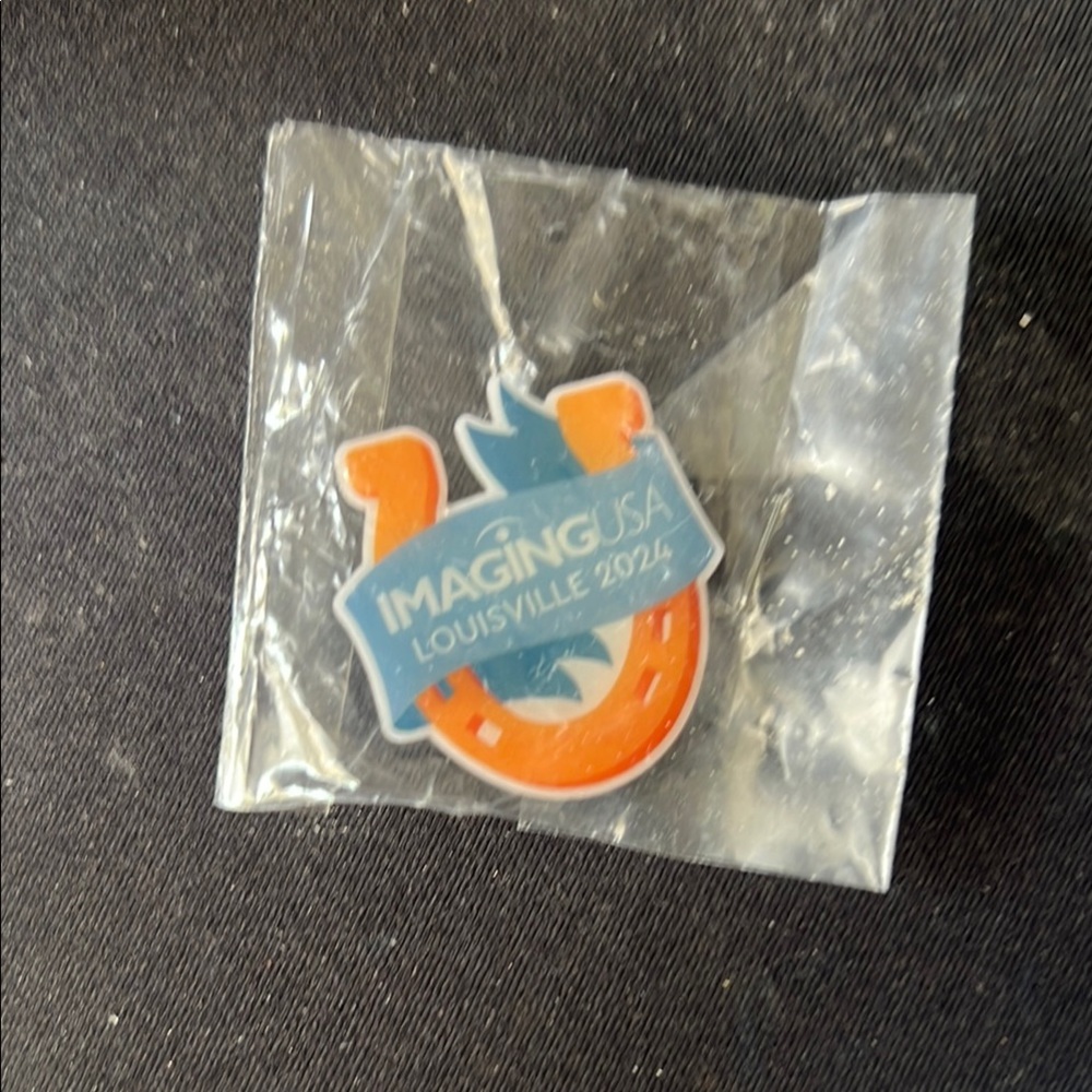 Imaging USA Orange and Blue Louisville 2024  Collectors Pin